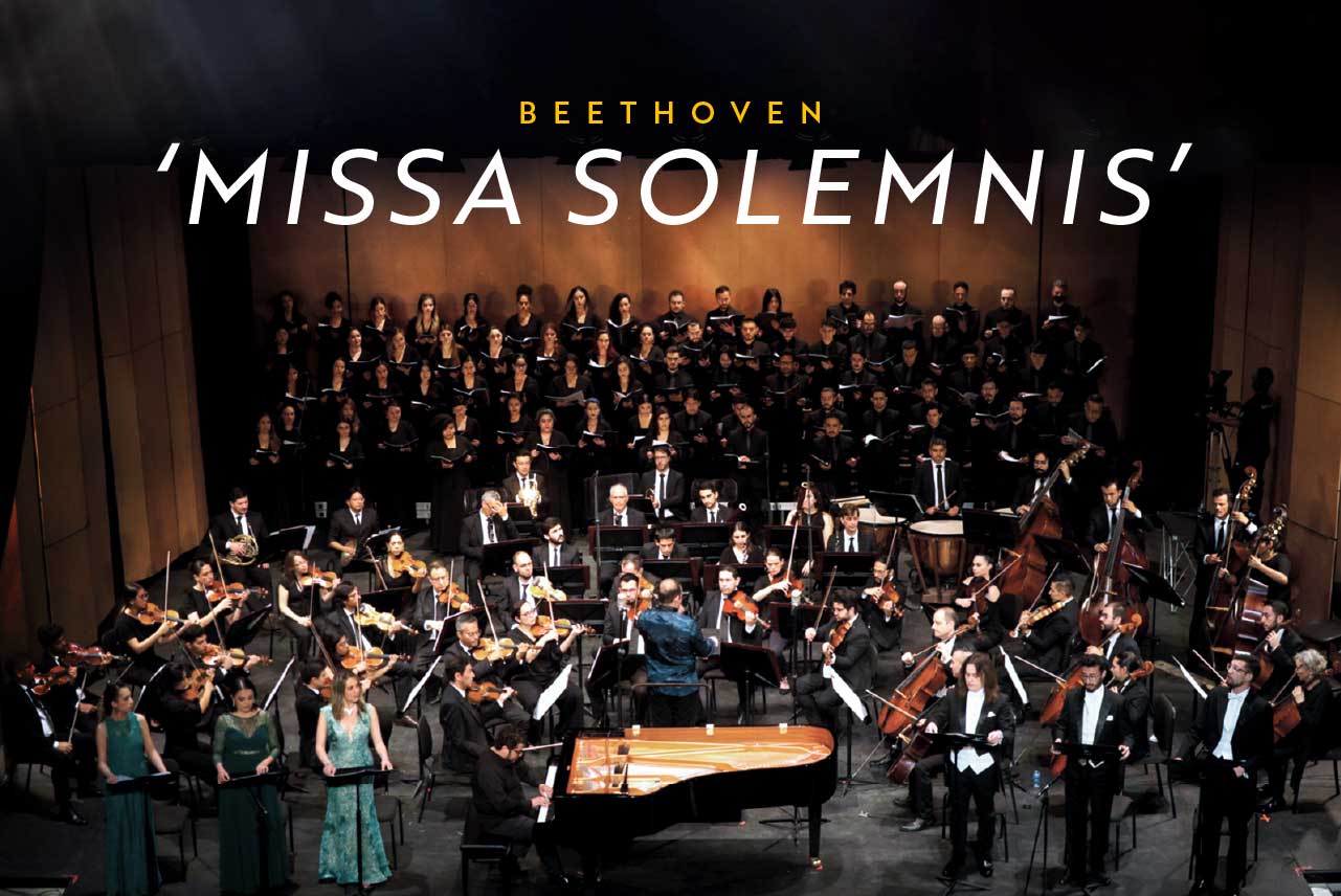 La Missa Solemnis de Beethoven: una obra monumental en el Auditorio León de Greiff