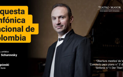 Mahler y Simon Trpčesk junto a la OSNC en el Teatro Mayor